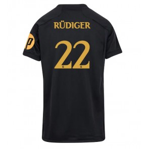Real Madrid Antonio Rudiger #22 Tredje Tröja Dam 2023-24 Kortärmad